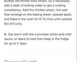 A picture of step 1 of Satay chicken.