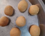 A picture of step 2 of Bread Gulab Jamun.