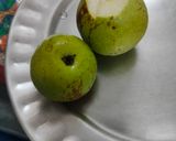 A picture of step 1 of Pear Chutney.