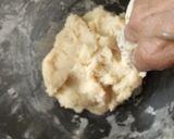 A picture of step 2 of Nankhatai.