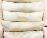 Hình bước làm 5 của món Nem rán kiểu Thái