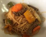 Foto del paso 5 de la receta: Fideos chinos con ternera (Rice Noodles)