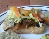 Foto del paso 11 de la receta: Sandúches🥪 de berenjena mechada bbq🌶🍆