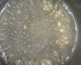 A picture of step 1 of Bread ki mithai.