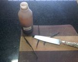 Foto del paso 1 de la receta: Como preparar extracto de vainilla casero