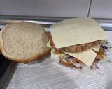 Foto del paso 5 de la receta: Hamburguesón de pollo