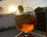 A picture of step 6 of Saudi champagne.