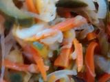Ensalada de spaguettis y verduras salteadas 🍝