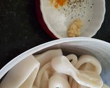 A picture of step 2 of Squid rings pillaw.