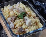 Foto langkah ke 6 dari resep Pasta carbonara (spiral macaroni).