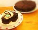 Hình bước làm 6 của món Bánh kẹp mềm sô cô la (Fudge Waffles)