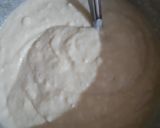 A picture of step 3 of Dhokla,masala dhokla,double layer dhokla.
