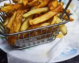 A picture of step 3 of Crispy Potato fries.