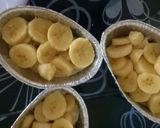 Foto langkah ke 3 dari resep Pudding pisang brownies.