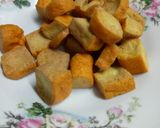 Foto langkah ke 1 dari resep Tahu tumis sawi asin.