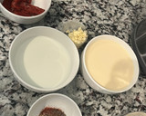 A picture of step 1 of Nuna's Creamy Tomato Pasta.