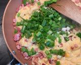 A picture of step 2 of Basic Japanese Fried Rice.