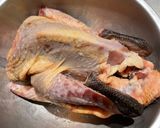 A picture of step 1 of Roasted Guinea fowl.
