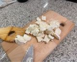Foto del paso 2 de la receta: Pasta queso de cabra bacon y miel