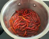 A picture of step 2 of Crispy Chilies.