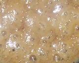 A picture of step 3 of Peanuts chikki.