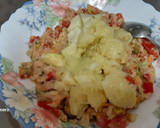 Foto del paso 3 de la receta: Calabacín relleno de pescado (aprovechamiento)