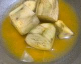 A picture of step 1 of Raw Banana Tikki with sprouts.
