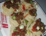 A picture of step 1 of Cajun spegetti.