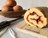 Foto langkah ke 7 dari resep Bolu Gulung Ekonomis | 6 Telur, Metode All In One ❤.