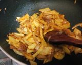 A picture of step 3 of Karela potato ki sabji.
