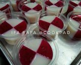 Foto langkah ke 5 dari resep Puding Klop Buah Naga.