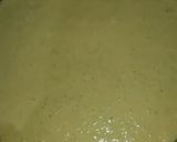 A picture of step 5 of Besan dhokla.