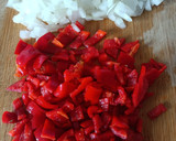 Foto del paso 3 de la receta: Tomates al horno rellenos de quinoa