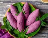 Foto langkah ke 9 dari resep Korean Sweet Potato Bread (Tanpa Tepung Ubi).