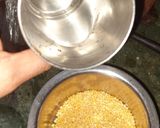 A picture of step 1 of Moong dal chilla.