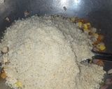 A picture of step 4 of Sweetcorn veg upma and Sweetcorn soup.