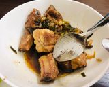 Hình bước làm 5 của món Sườn kho hành tiêu