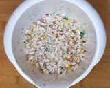 Garnéla saláta pirítóssal recept fázis 1 fotója