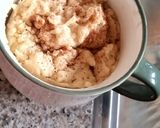 A picture of step 2 of Eggless Cinnamon mug cake.