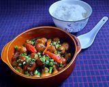 Hình bước làm 6 của món Nấm rơm kho