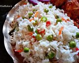 ভেজিটেবল পোলাও-শুখা মুর্গ (vegetable polau sukha murg recie in Bengali) রেসিপির ধাপ 6 ছবি