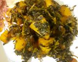 आलू मेथी की सब्जी (Aloo methi ki sabzi recipe in hindi) रेसिपी चरण 6 फोटो