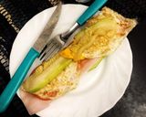 Foto del paso 4 de la receta: Emparedado de calabacín 📝
