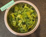 A picture of step 1 of Green chutney.