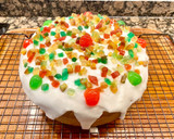Foto del paso 9 de la receta: Pastel con sabor a Panettone (Cake with Panettone flavor)