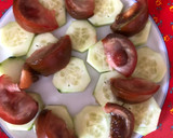 Foto del paso 5 de la receta: Ensalada de pepino con Tofu y tomate