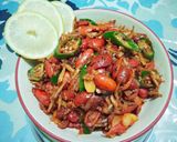 Foto langkah ke 6 dari resep Balado teri kulit melinjo.