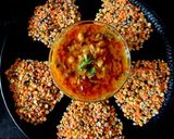 A picture of step 5 of PANCHAMEL (PANCHARATNA) DAL.