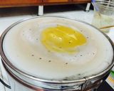 Hình bước làm 4 của món Bánh cuốn trứng gà