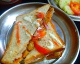 वेजी मेयो पैटीज सैंडविच (veggie mayo pattice sandwich recipe in Hindi) रेसिपी चरण 7 फोटो